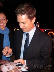 signing photo
