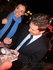 signing photo