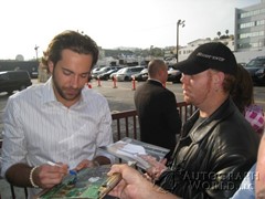 signing photo