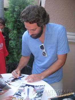 Zachary Levi autograph