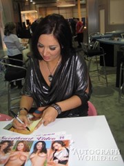 signing photo