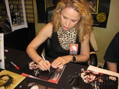signing photo