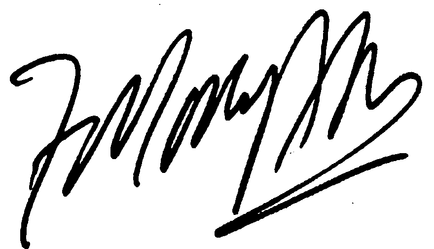 F. Murray Abraham autograph facsimile