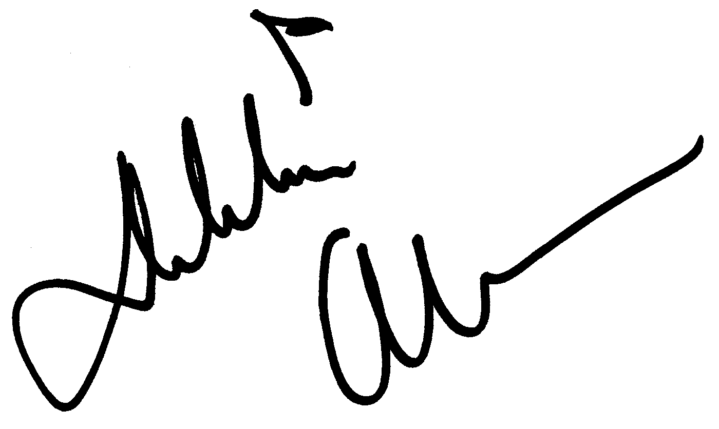 Debbie Allen autograph facsimile