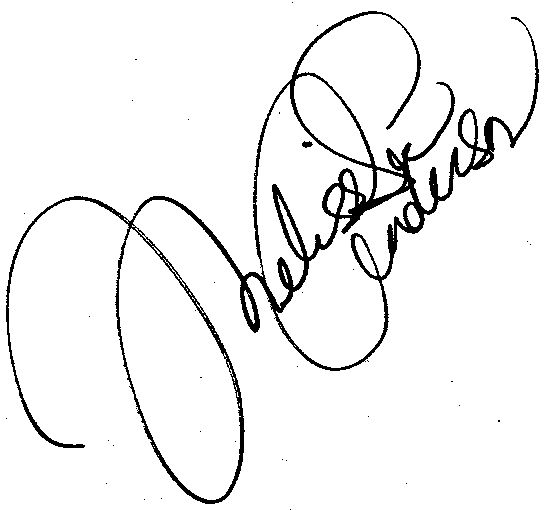 Melissa Sue Anderson autograph facsimile