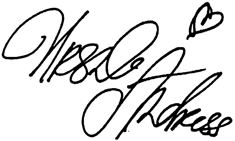 Ursula Andress autograph facsimile