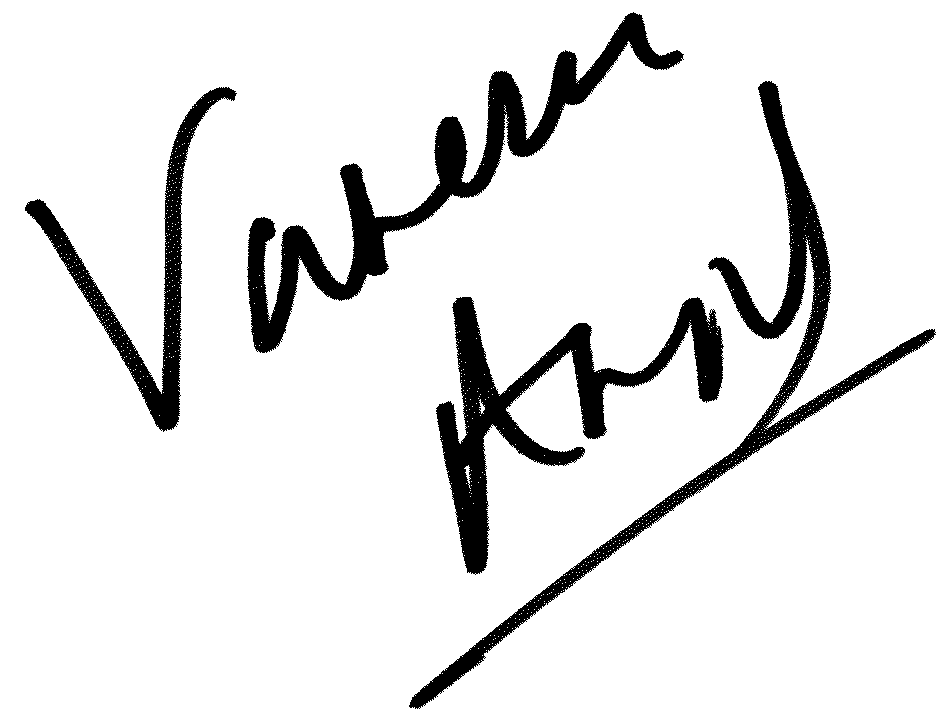 Vanessa Angel autograph facsimile