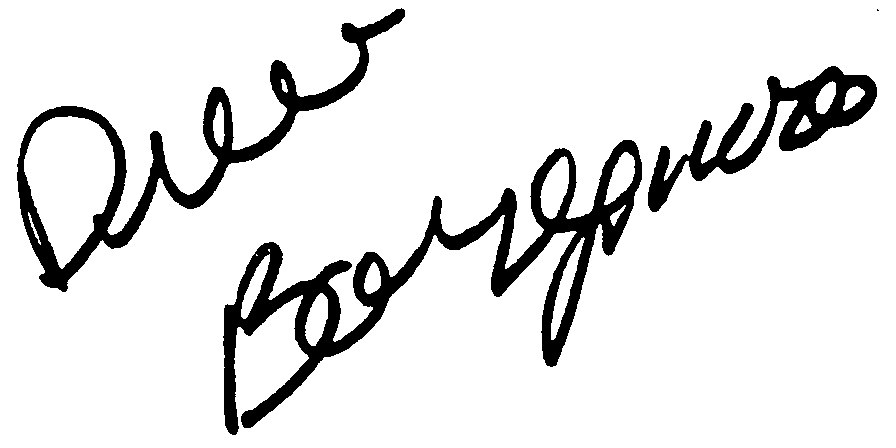 Drew Barrymore autograph facsimile