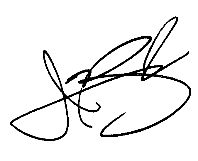 Jason Behr autograph facsimile