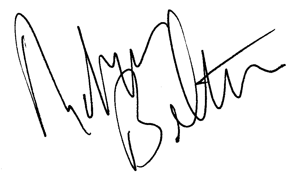 Robert Beltran autograph facsimile