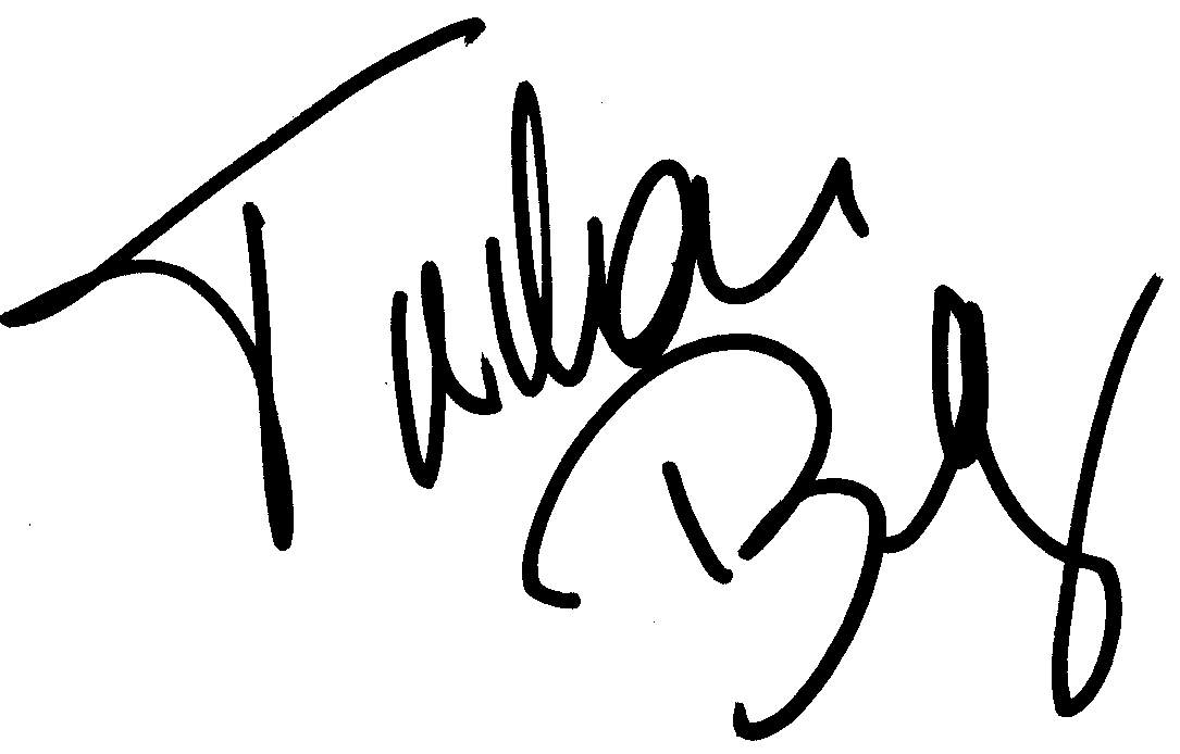 Turhan Bey autograph facsimile