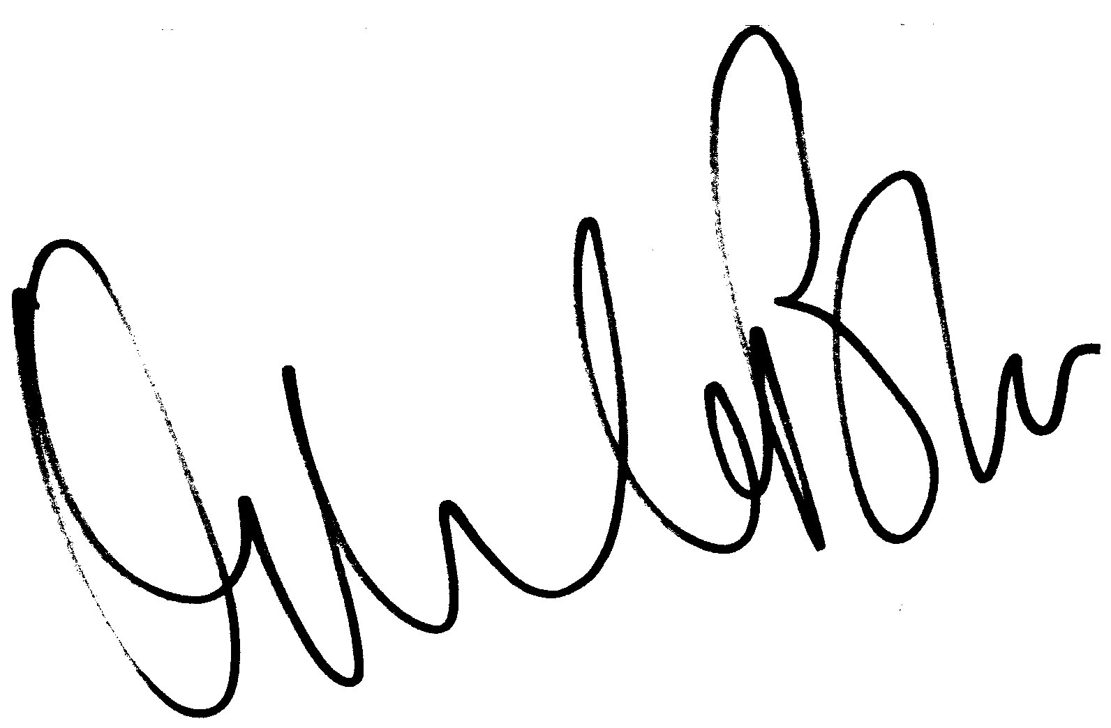 Orlando Bloom autograph facsimile