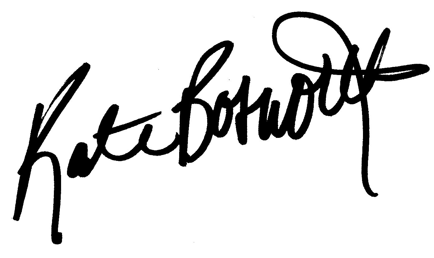 Kate Bosworth autograph facsimile