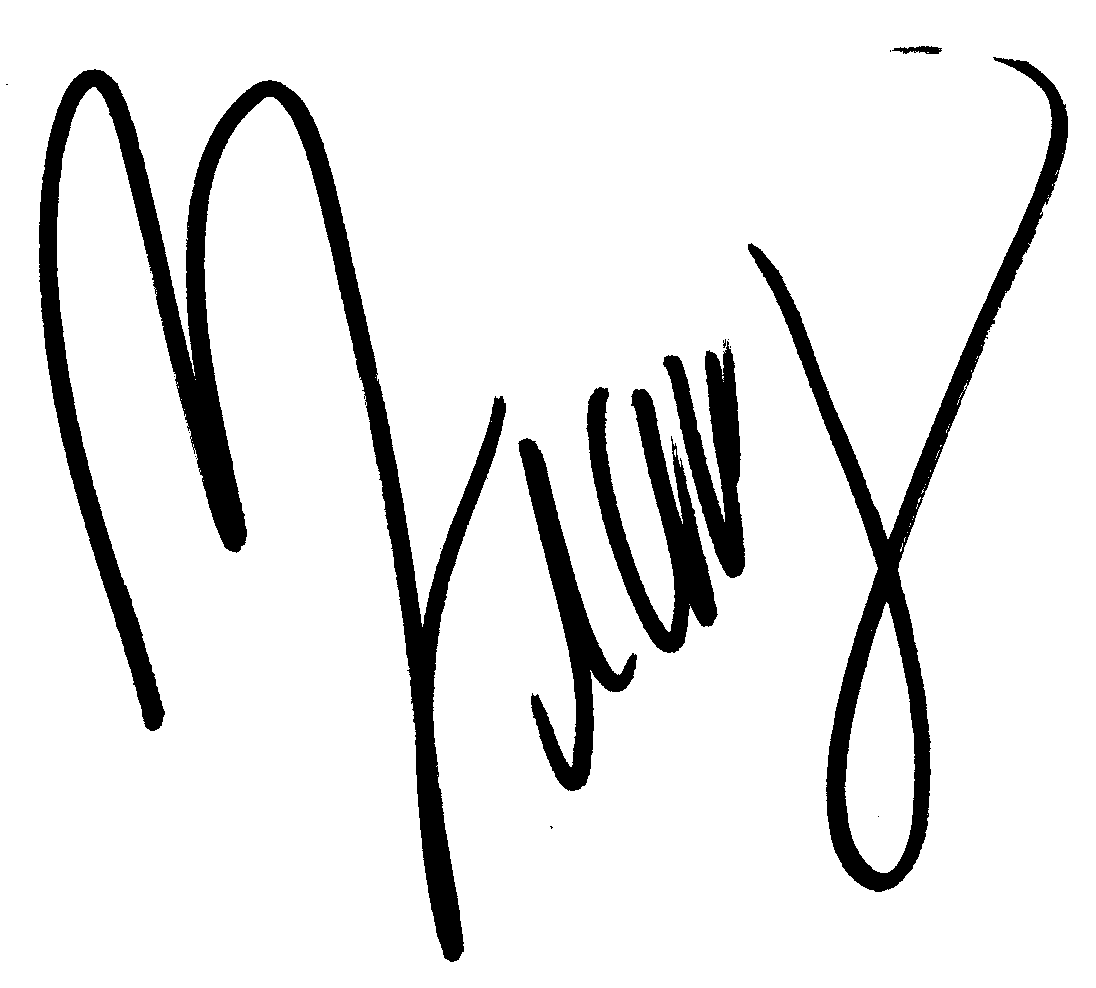 Brandy  autograph facsimile