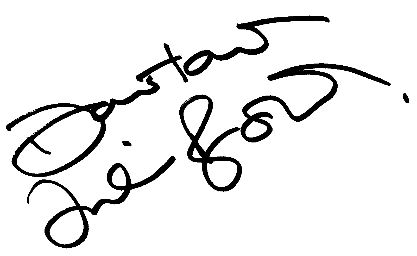 Julie Brown autograph facsimile