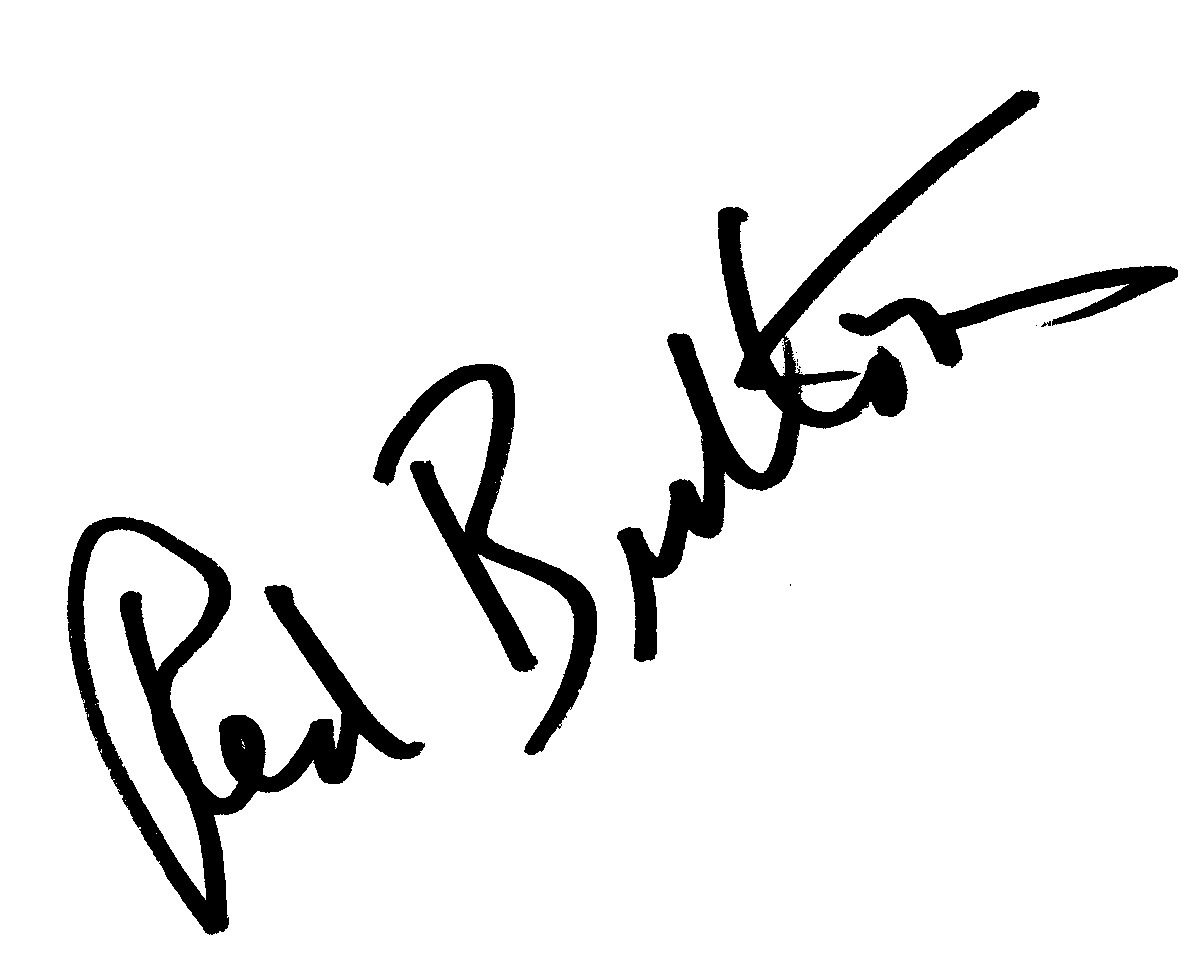 Red Buttons autograph facsimile