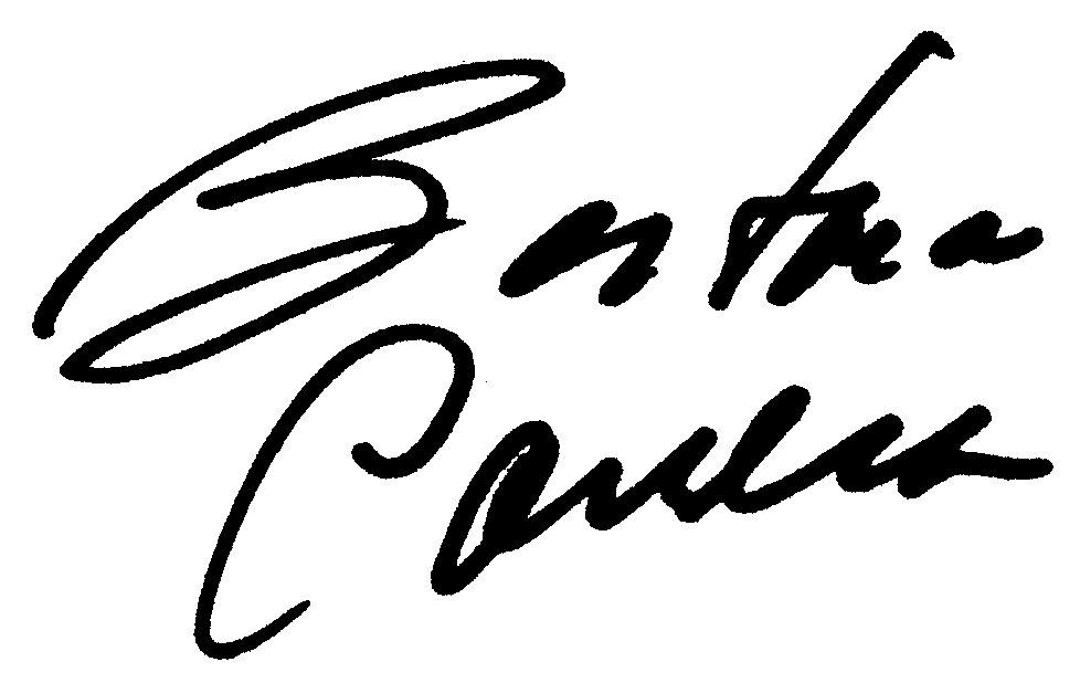 Barbara Carrera autograph facsimile
