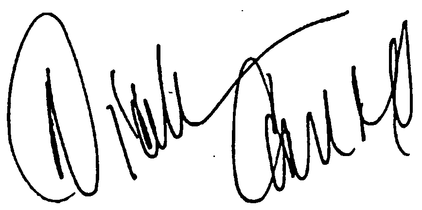 Diahann Carroll autograph facsimile