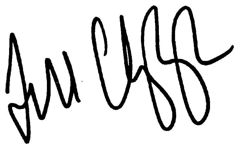 Jill Clayburgh autograph facsimile