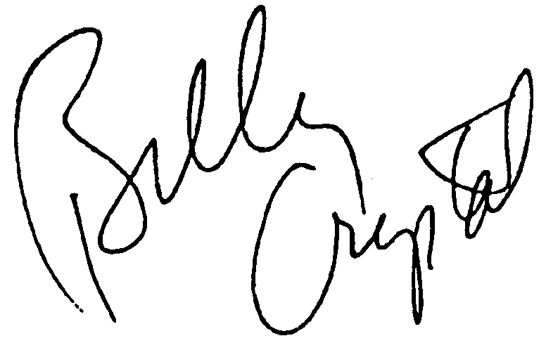 Billy Crystal autograph facsimile