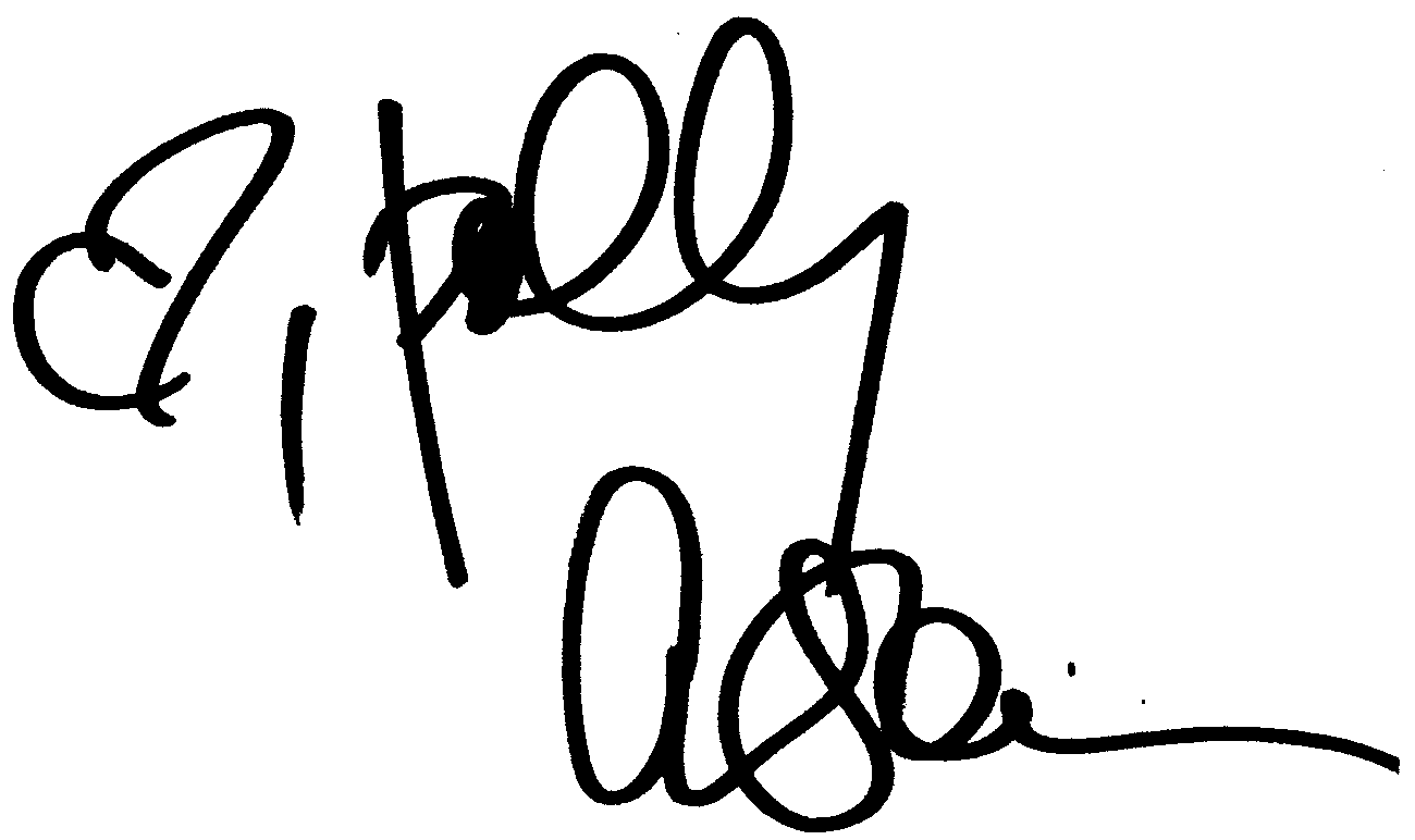 Polly Cusumano autograph facsimile