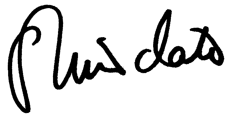Olivia D'Abo autograph facsimile