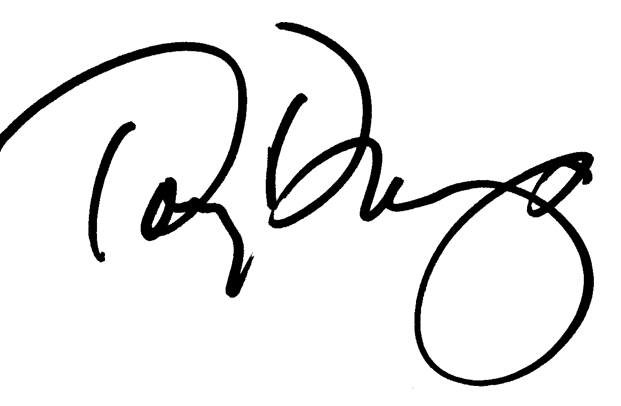 Tony Danza autograph facsimile