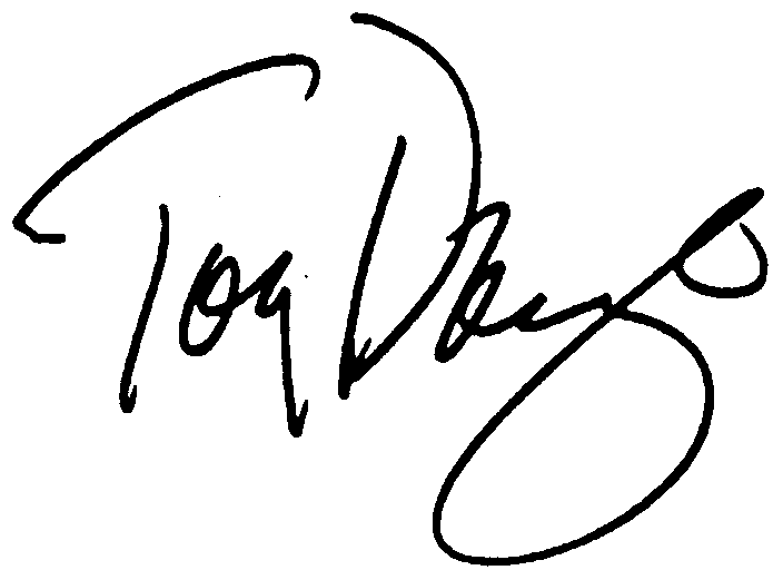 Tony Danza autograph facsimile