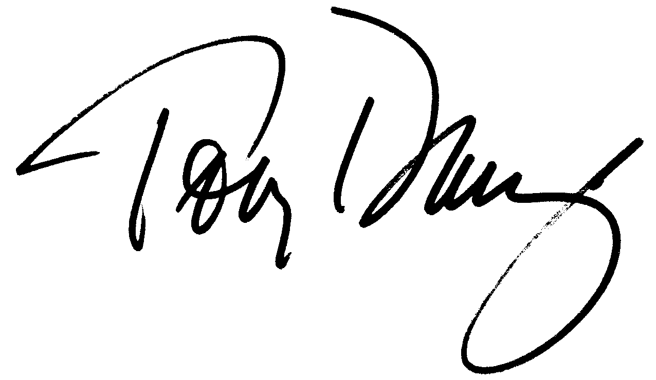 Tony Danza autograph facsimile