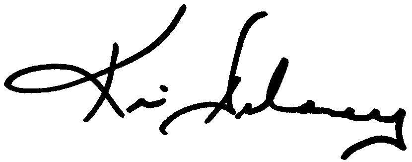 Kim Delaney autograph facsimile