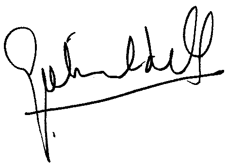Gabriel Dell autograph facsimile