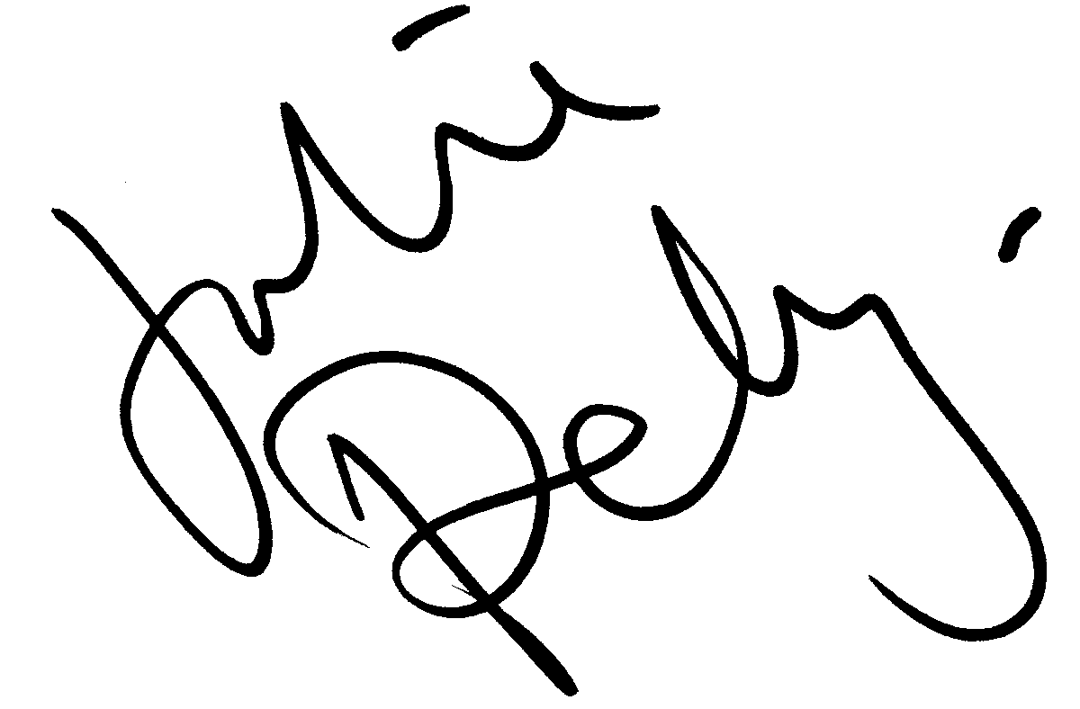 Julie Delpy autograph facsimile