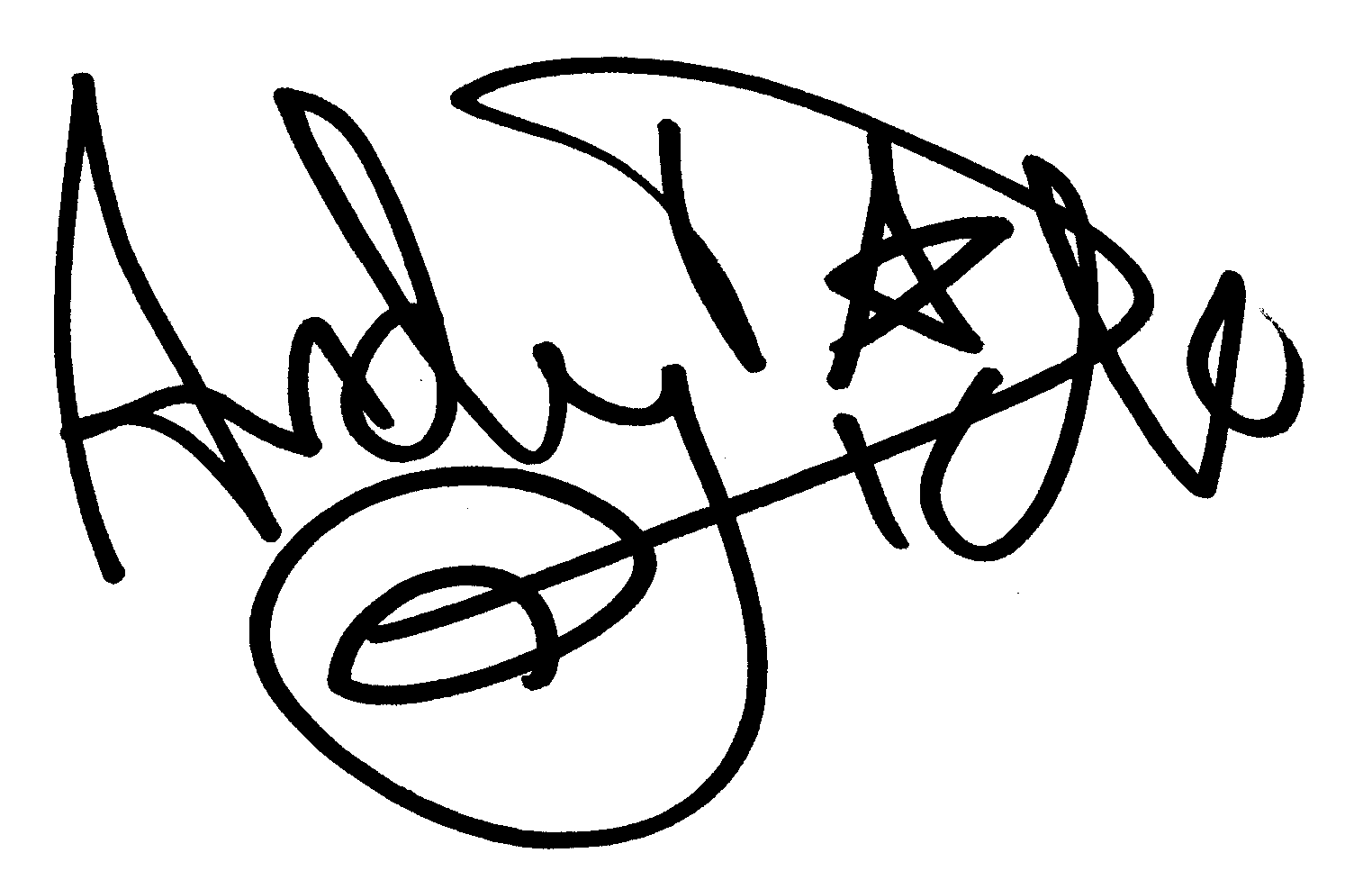 Andy Dick autograph facsimile