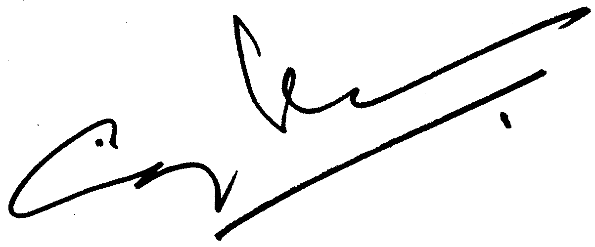 Cary Elwes autograph facsimile