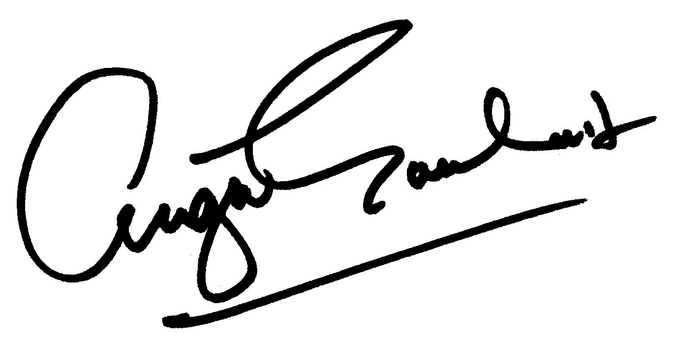 Angie Everhart autograph facsimile