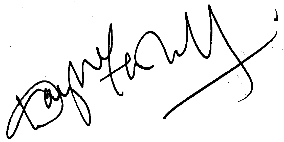 Douglas Fairbanks autograph facsimile