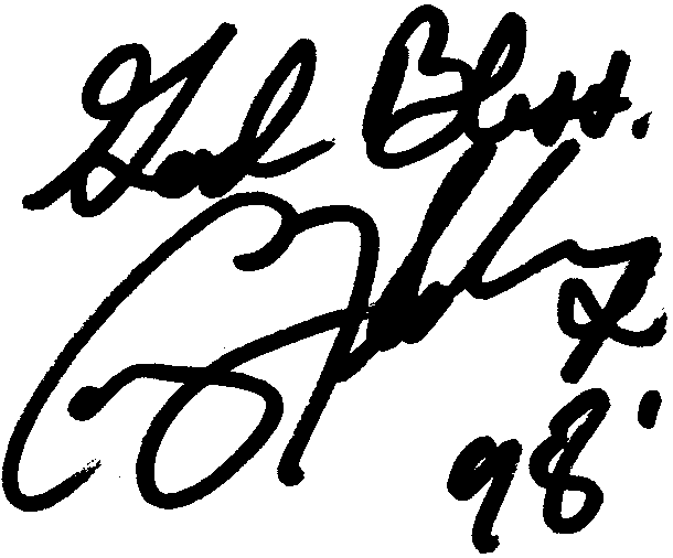 Corey Feldman autograph facsimile