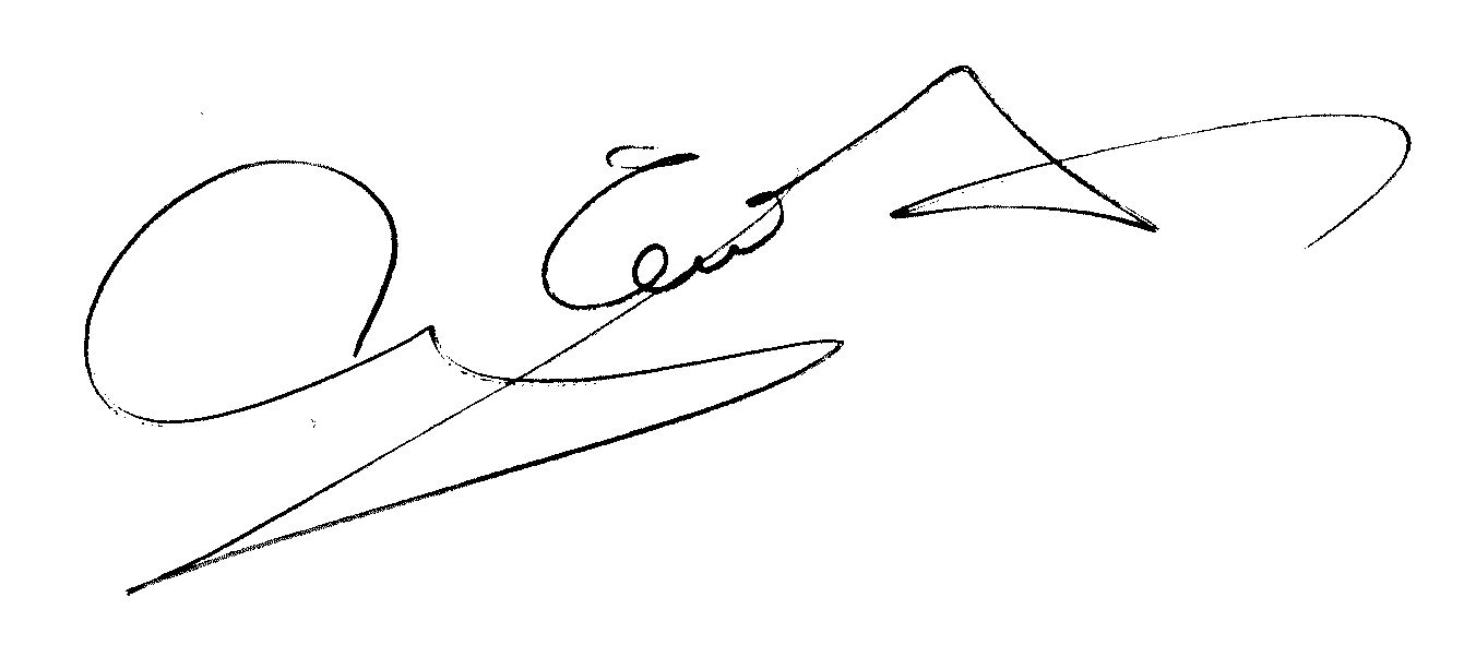 Glen Ford autograph facsimile