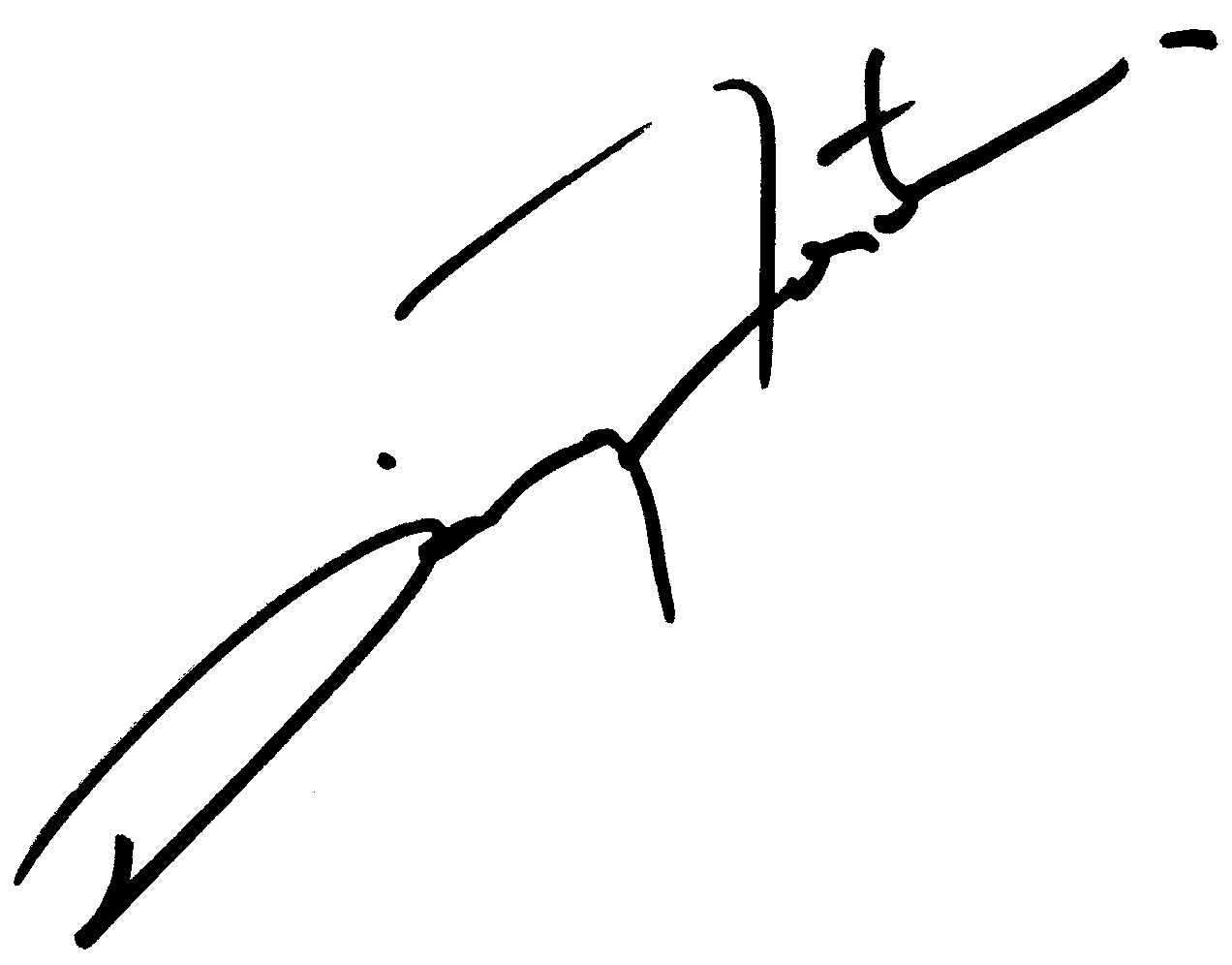 Daisy Fuentes autograph facsimile