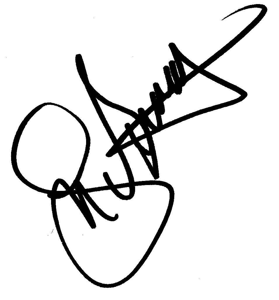 Leif Garrett autograph facsimile