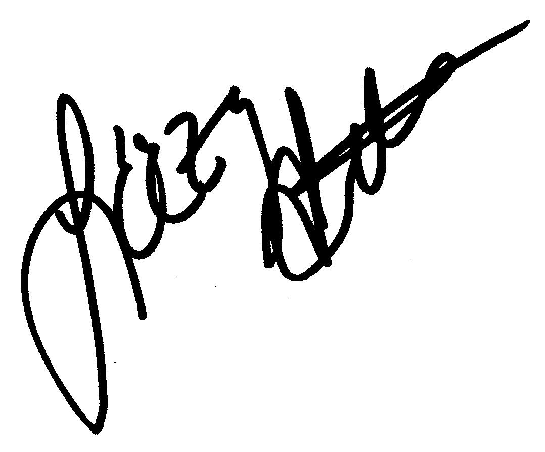 Leeza Gibbons autograph facsimile