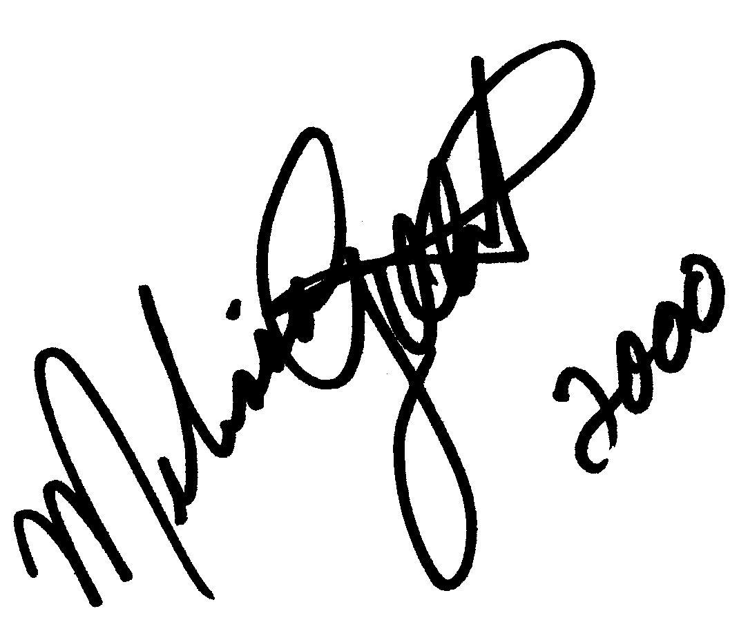 Melissa Gilbert autograph facsimile