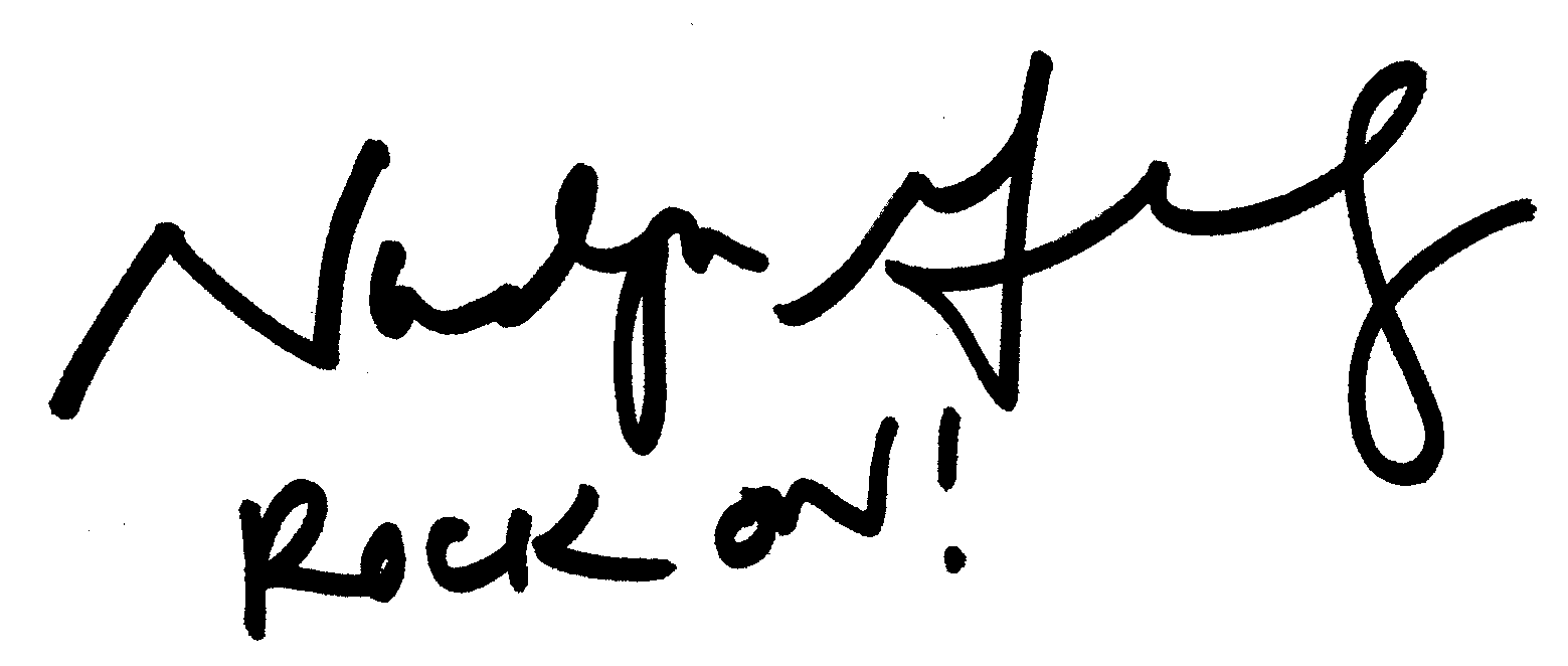 Nadya Ginsburg autograph facsimile