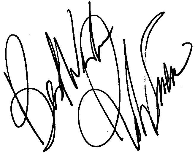 Robin Givens autograph facsimile