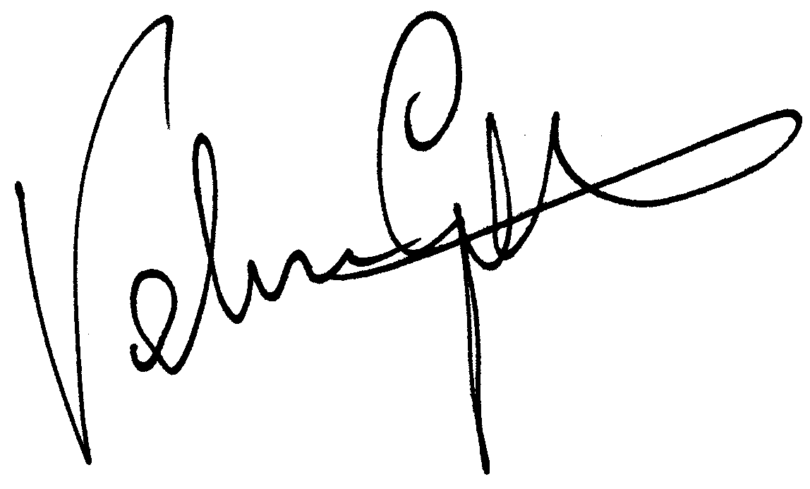 Valeria Golino autograph facsimile