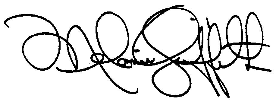 Melanie Griffith autograph facsimile