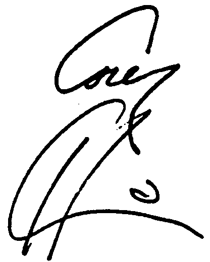 Corey Haim autograph facsimile