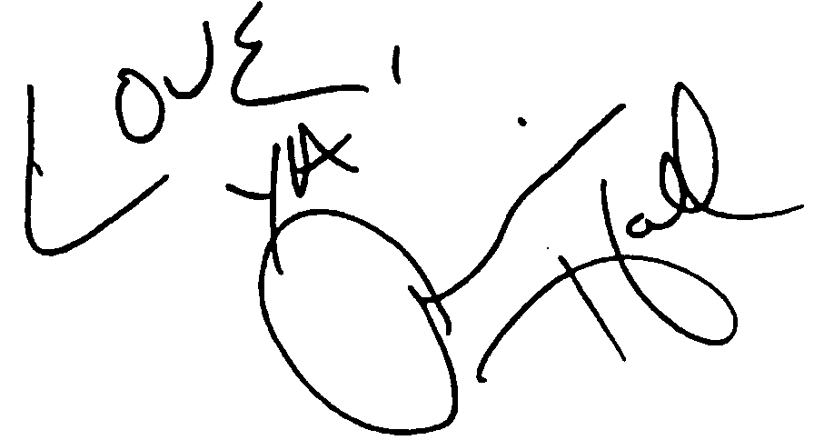 Arsenio Hall autograph facsimile