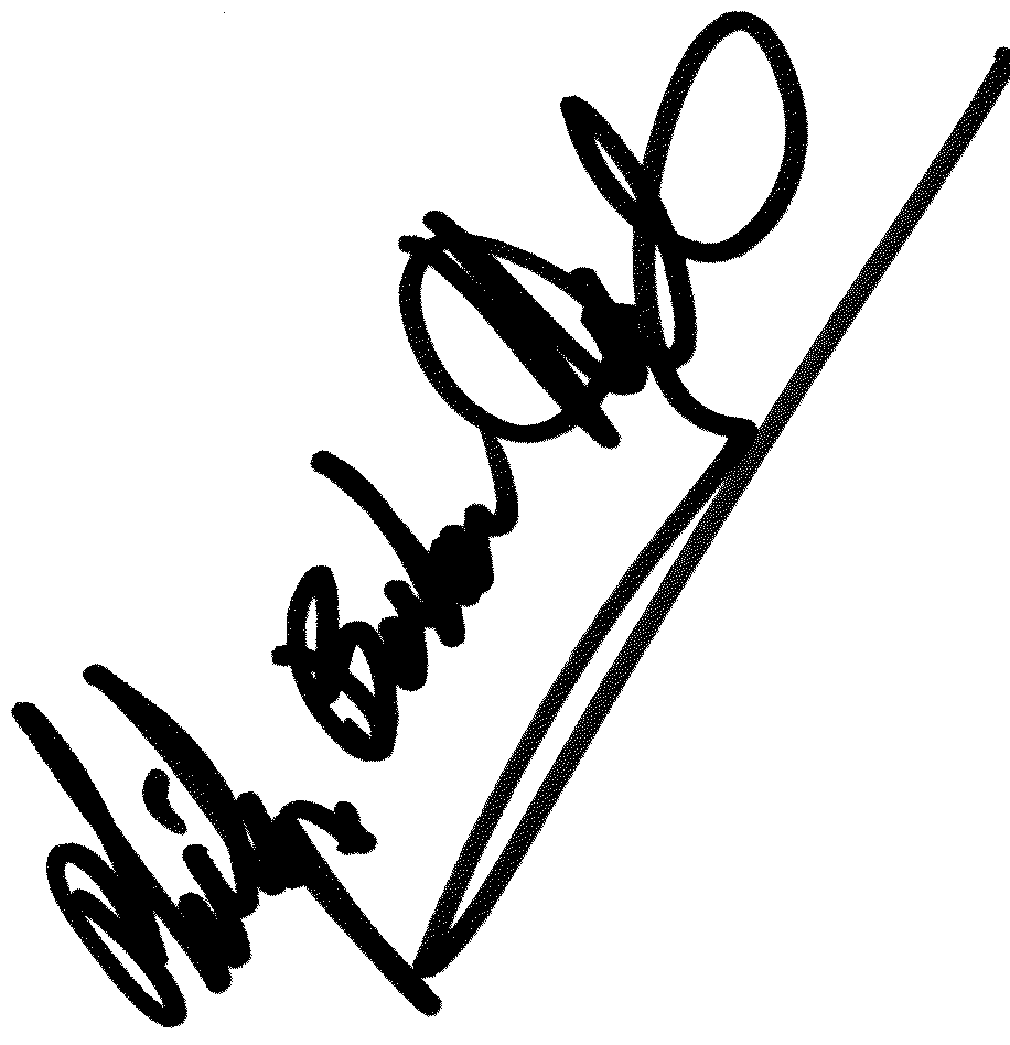Phillip Baker Hall autograph facsimile