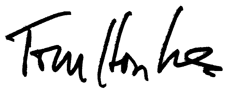 Tom Hanks autograph facsimile